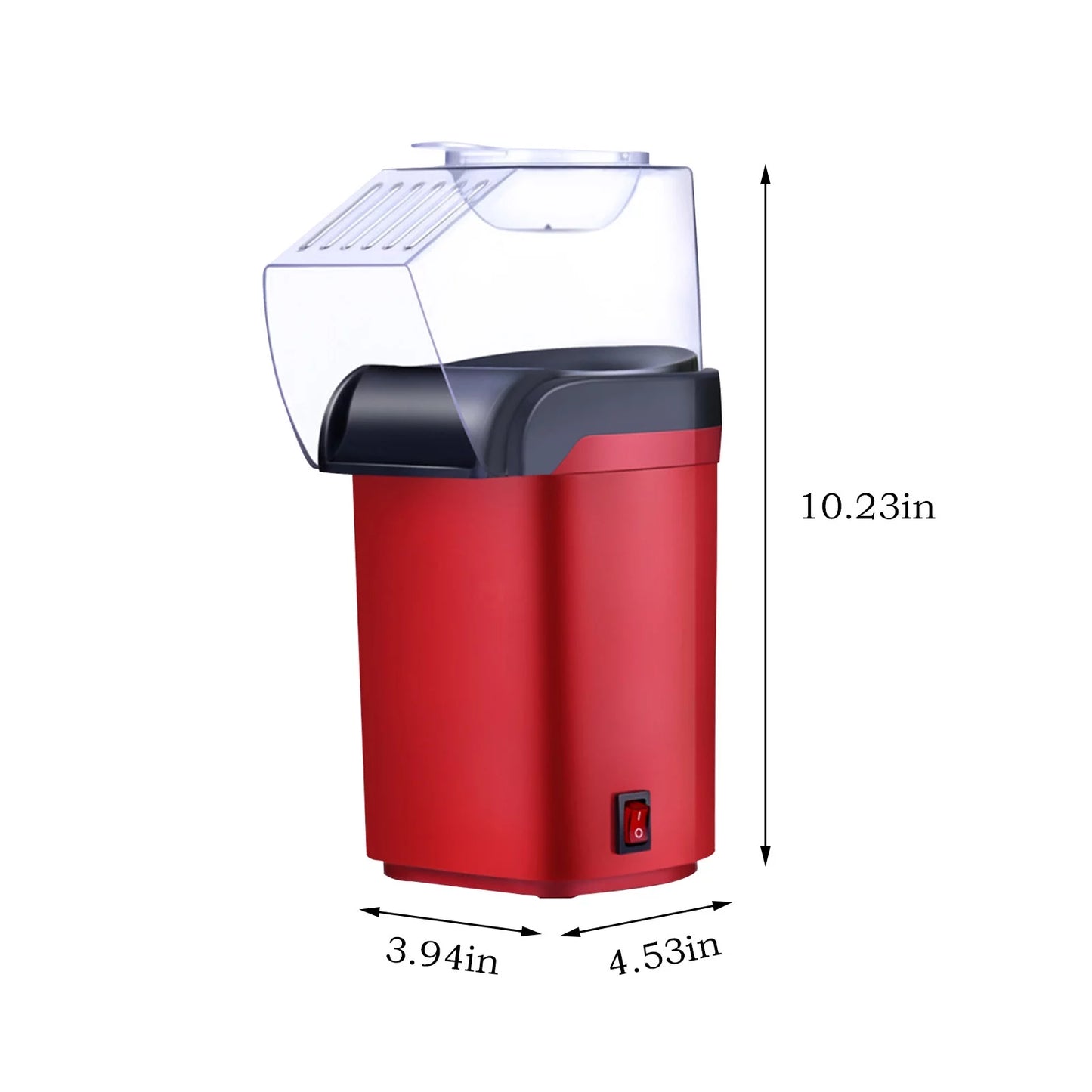 Red Hot Air Electric Popcorn Poppers